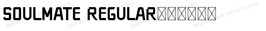 Soulmate Regular字体转换